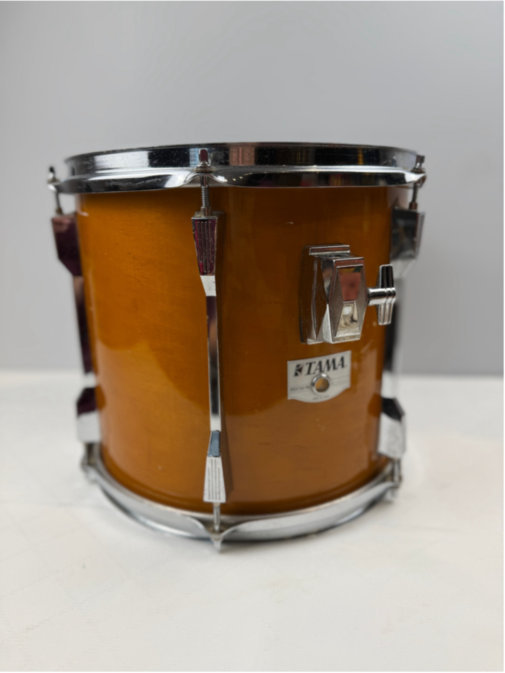 Vintage 80s 13'' Tama Rockstar Pro Rack Tom Amber made in Japan